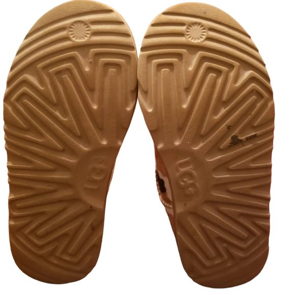 UGG | Kids | Cow Print | Classic Mini Boots | S/N 1123619K | Size: US 3 - Picture 9 of 15